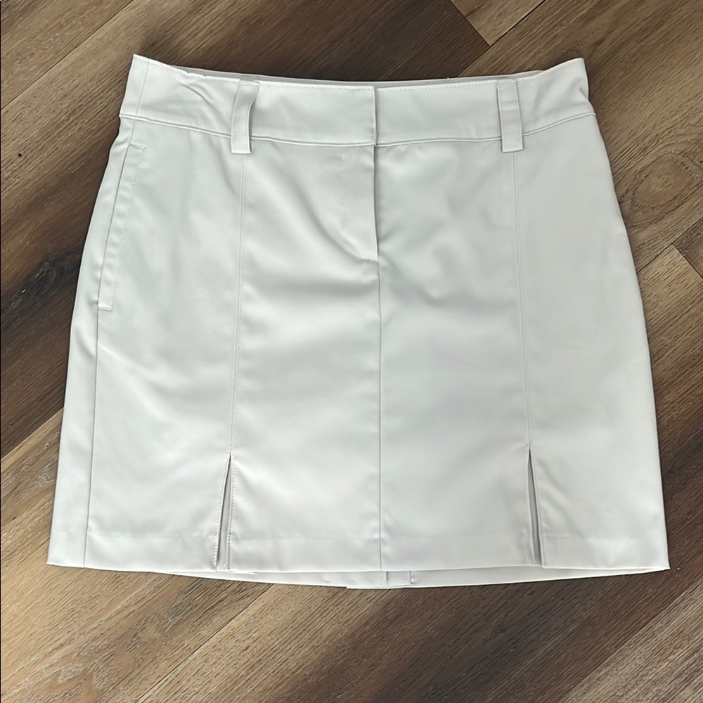 Khaki colored Women's Golf Skirt